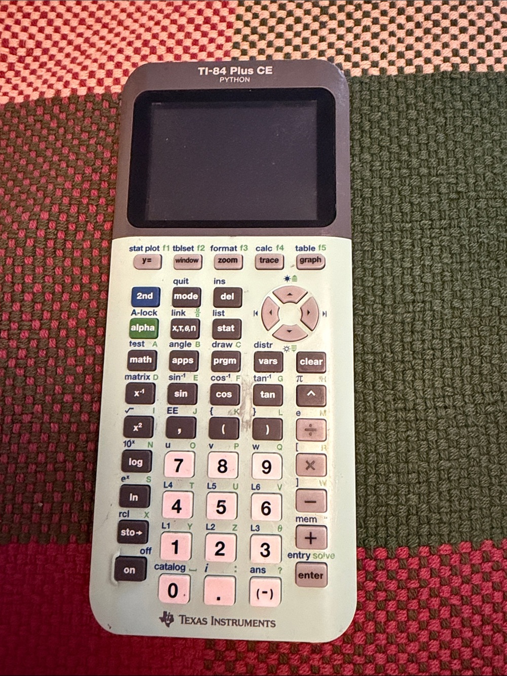TI-84 Plus CE Python Graphing Calculator - Mint Green